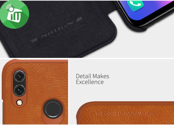 Nillkin Qin Series Leather Case For Huawei Honor 10 Lite 
