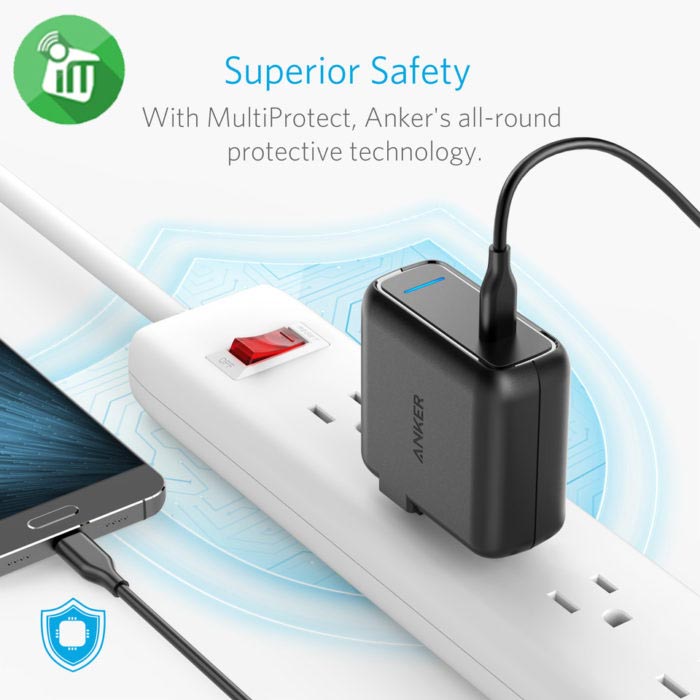 Anker A2014 PowerPort Speed 1 USB-C 30W Wall Charger