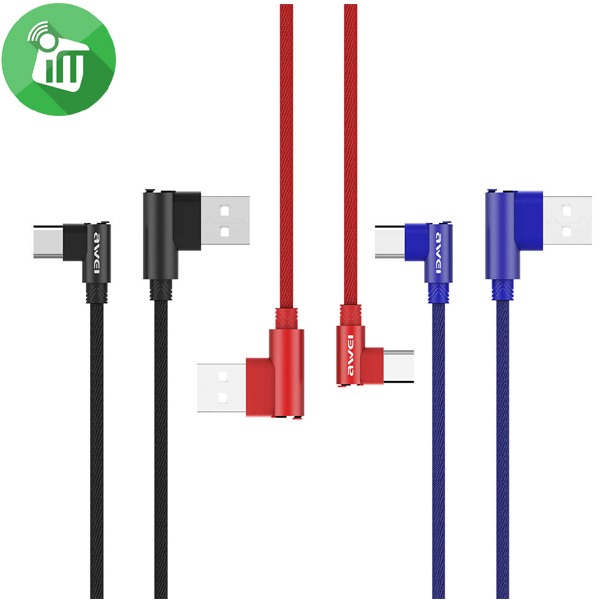 Awei CL-35 Type-C 2.4A Fast Charging Data Cable (1500mm)