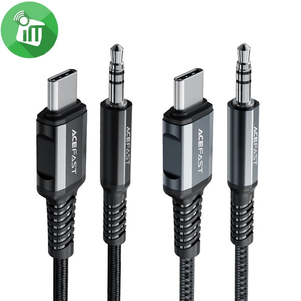 ACEFAST C1-08 USB-C to 3.5mm Aluminum Alloy Audio Cable (1.2m/3.9ft)