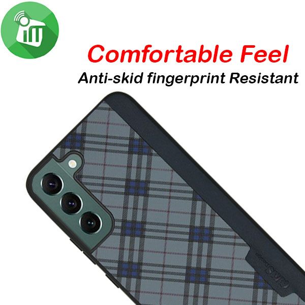 GKS Plaid Series Leather Case For Samsung Galaxy S22 Plus