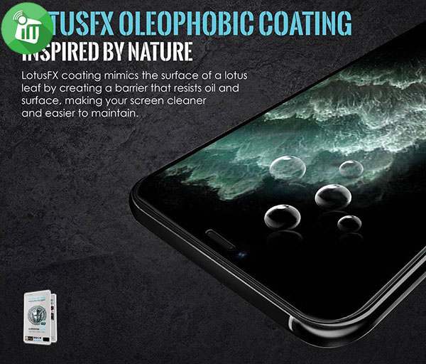 X.One Extreme 2.5D Full Coverage Shock Eliminator (4th Generation) Screen Protector For iPhone 13