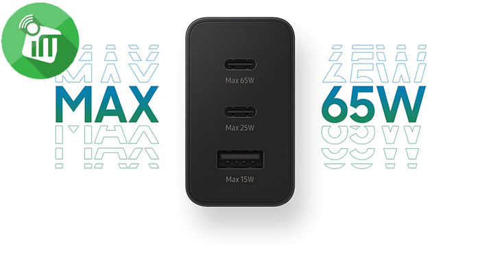 Samsung 65W PD Power Adapter Trio