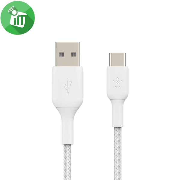 Belkin Boost Charge USB-A To USB-C Cable Braided 2M