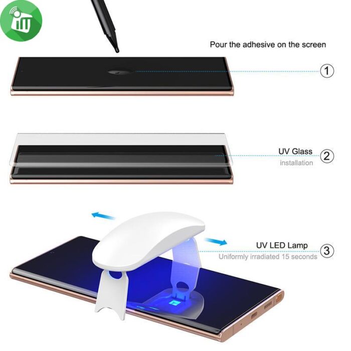 MOCOLO UV 3D Tempered Glass Screen Protector for Samsung Galaxy S21 Ultra