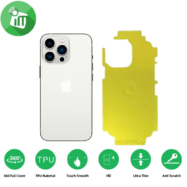 BESTSUIT Back Nano Shape Memory Full Body Film Protection Screen Protector for iPhone 13 pro max