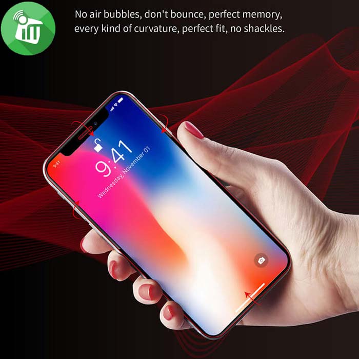 BESTSUIT Back Nano Shape Memory Full Body Film Protection Screen Protector for iPhone 13 pro max