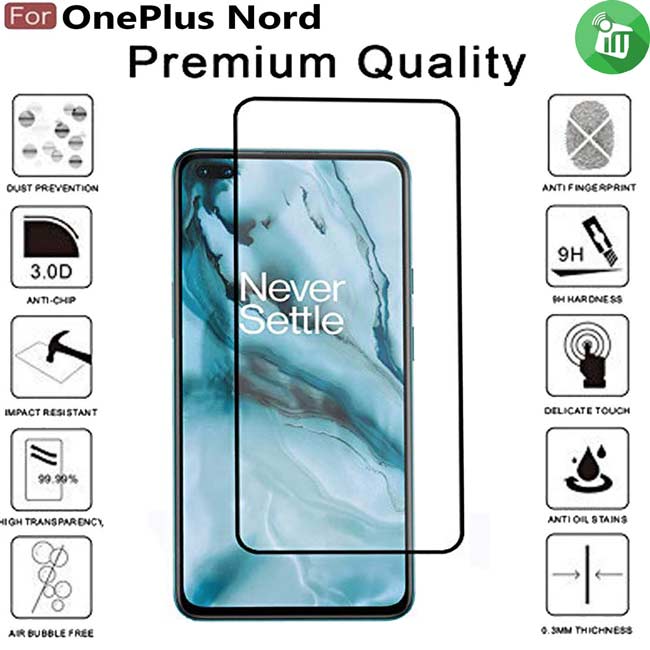 mocolo Glass 2.5D Full Glue Screen Protector For Oneplus Nord