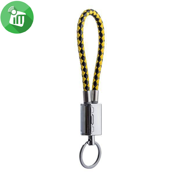 COTEetCI Lightning To USB-A Charger Leather Cable (20CM)