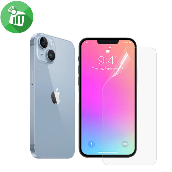 iScreen TPU Auto-Repair Hydrogel Screen Protector For iphone 14