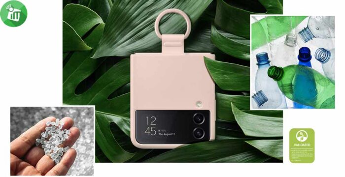 Samsung Galaxy Z Flip4 Silicone Cover with Ring