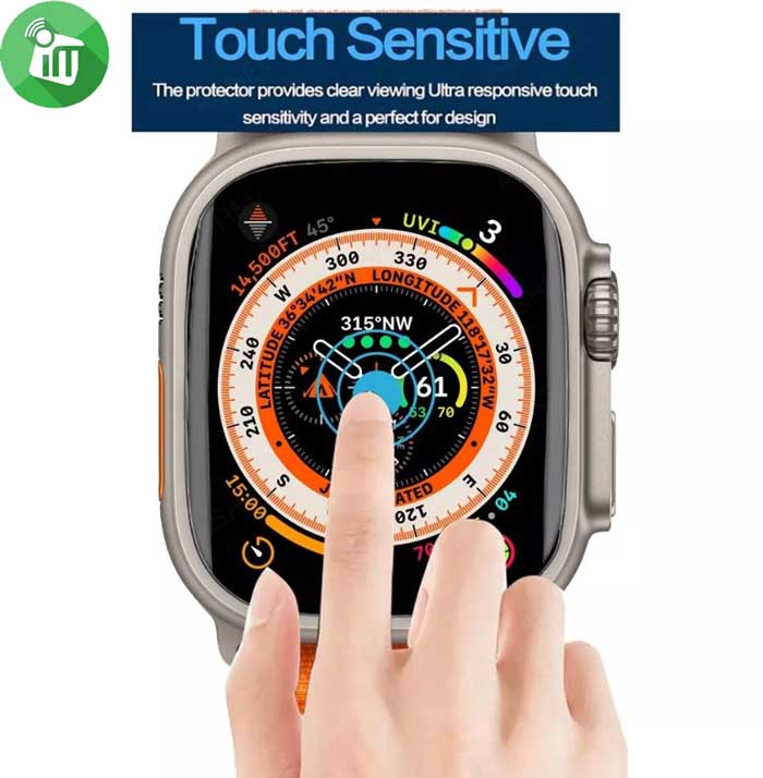 Vmax Invisible Film 5.0 Full Coverage TPU SCREEN PROTECTOR For iWatch Ultra 49mm