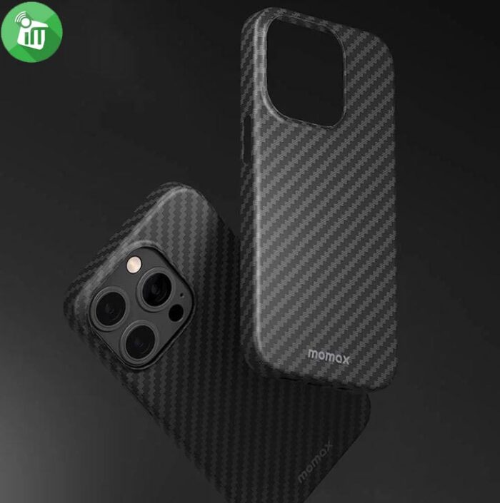 MOMAX Carbon Magnetic Hard Case For iPhone 14 Pro Max