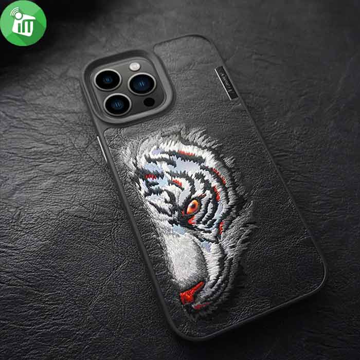 Nimmy Embroidery Series Hard Case For iPhone 14 Pro Max