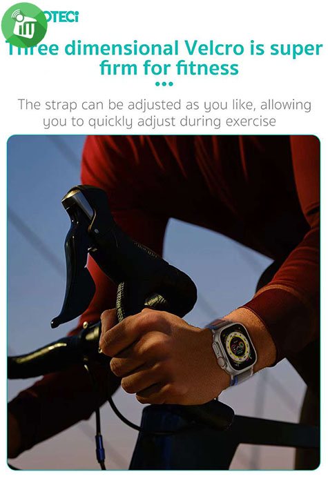 COTEetCI W97 Trail Loop Watch Band For iWatch (42/44/45mm)