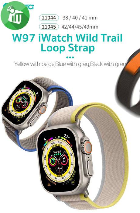 COTEetCI W97 Trail Loop Watch Band For iWatch (42/44/45mm)