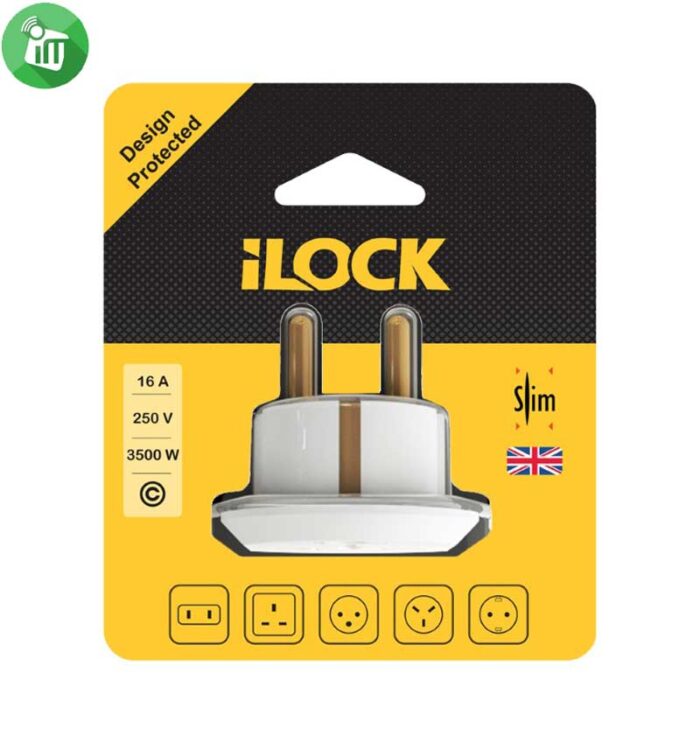 iLock Power Travel Plug Converter Adapter 16A