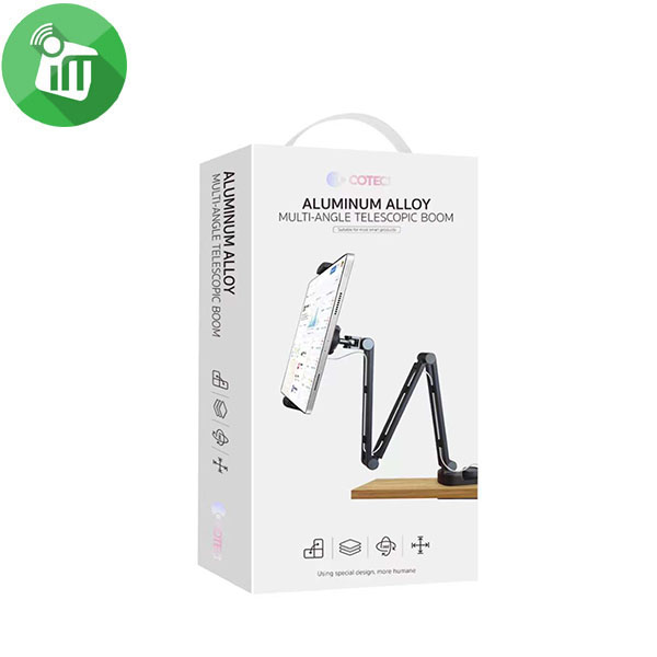 COTEetCI SD-57 Aluminum Telescopic Arm Tablet Stand Holder