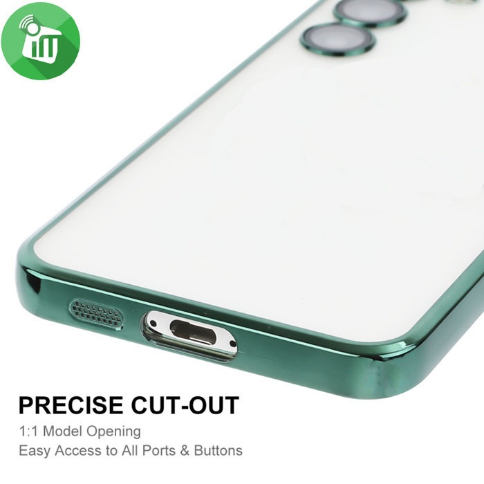 j-Case Classic Series Crystal TPU Lens Protection Case Samsung Galaxy S23