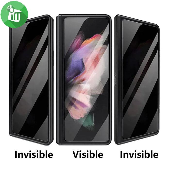 KuZoom 9D Privacy Glass Film Screen Protector Samsung Galaxy Z Fold3 5G