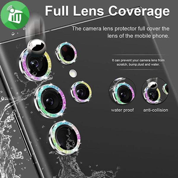 KuZoom SAPPHIRE Diamond Camera Lens Glass For Samsung Galaxy S23 Ultra