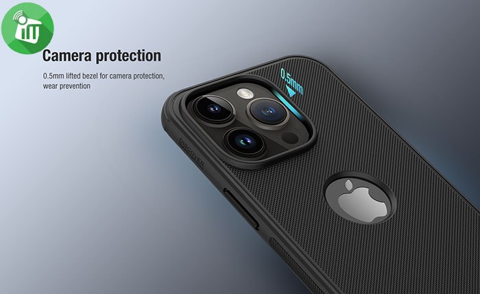 Nillkin Super Frosted shield Pro case iPhone 14 Pro Max (With Logo Cutout)