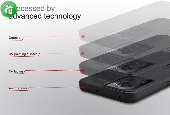 Nillkin Super Frosted shield case OnePlus 10R / OnePlus Ace