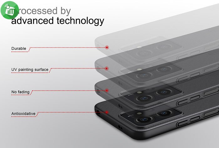 Nillkin Super Frosted shield case Xiaomi Redmi Note 12 4G