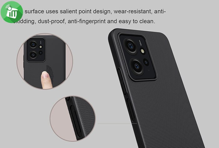 Nillkin Super Frosted shield case Xiaomi Redmi Note 12 4G