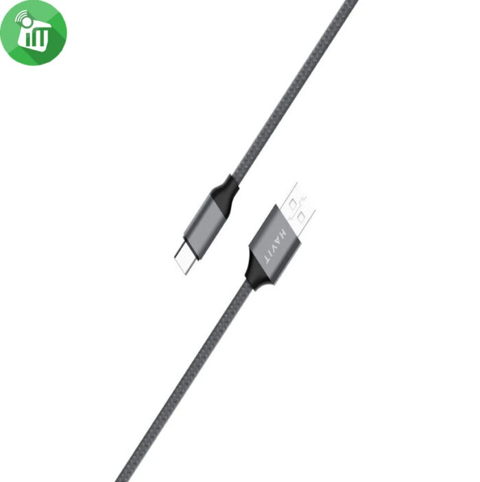Havit H693 USB-A 3.0 To USB-C Nylon Braided Cable 2A (1m)