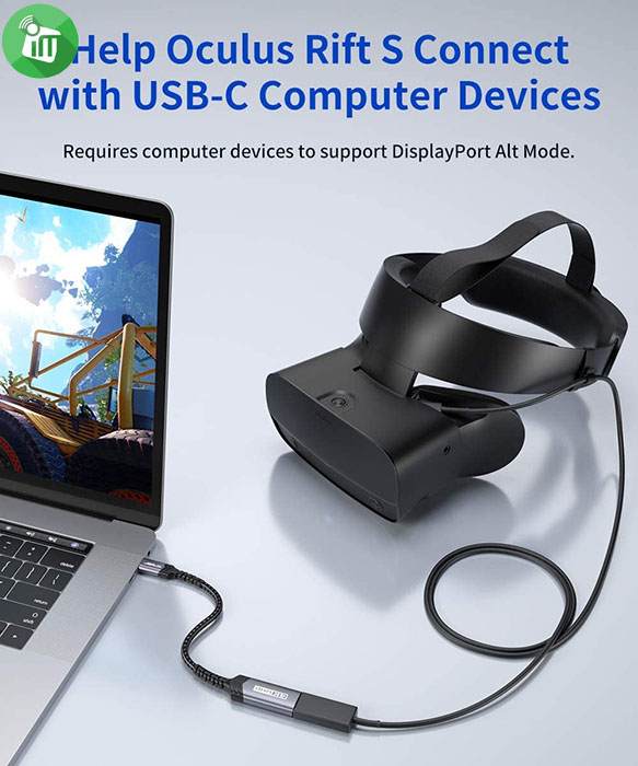JSAUX 4K@60Hz USB-C To DisplayPort Adpater