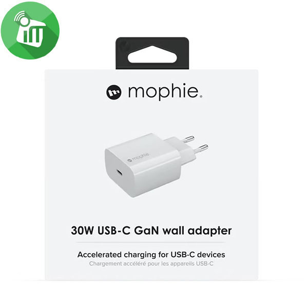Mophie 30W USB-C GaN Wall Adapter (EU)