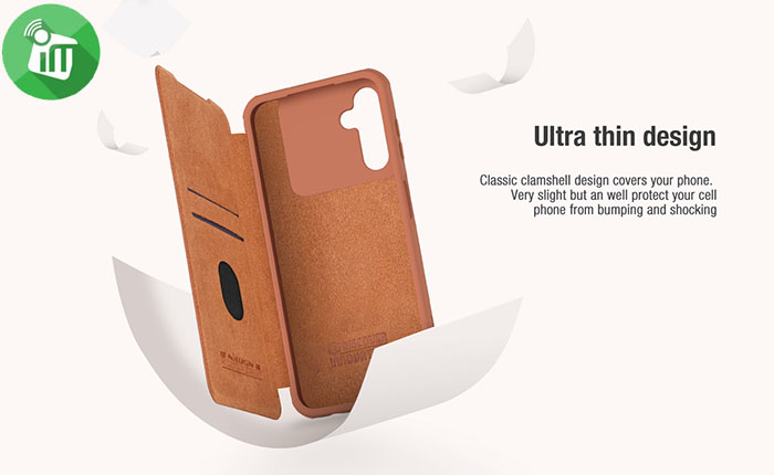 Nillkin Qin Pro Series Leather Case Samsung Galaxy A24 4G 