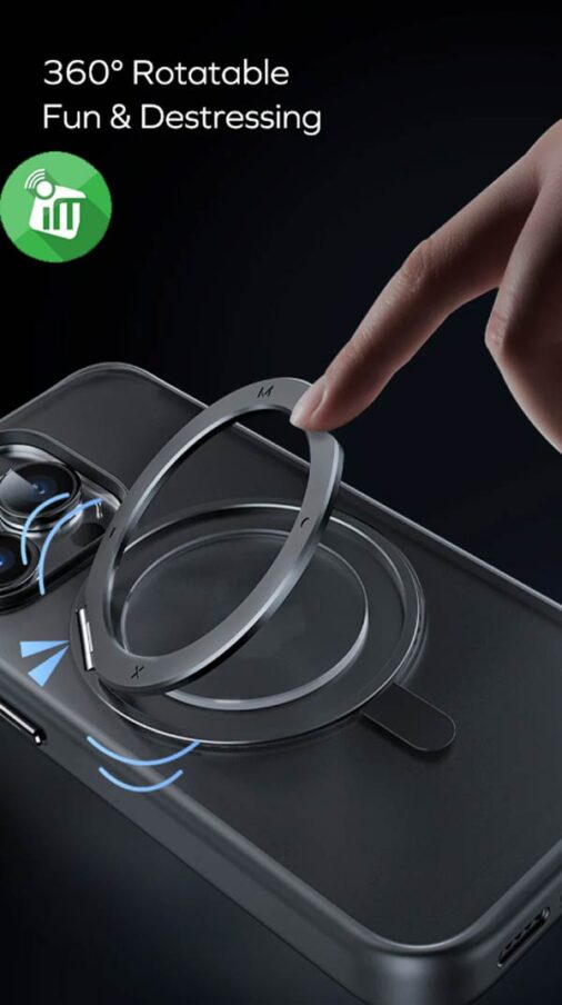 Momax CaseForm Roller Magnetic Case for iPhone 15 Pro