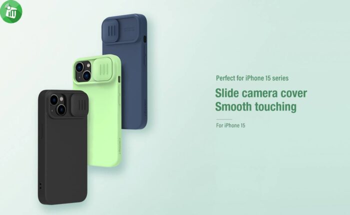 Nillkin CamShield Silky Silicone Case iPhone 15