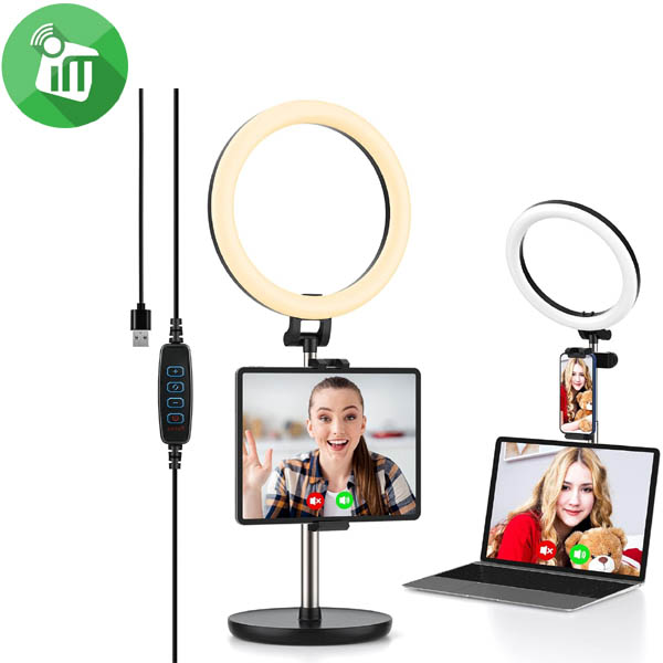 Yoozon 10.2 Inch Desktop Ring Light With Disc Stand (WS-20019)