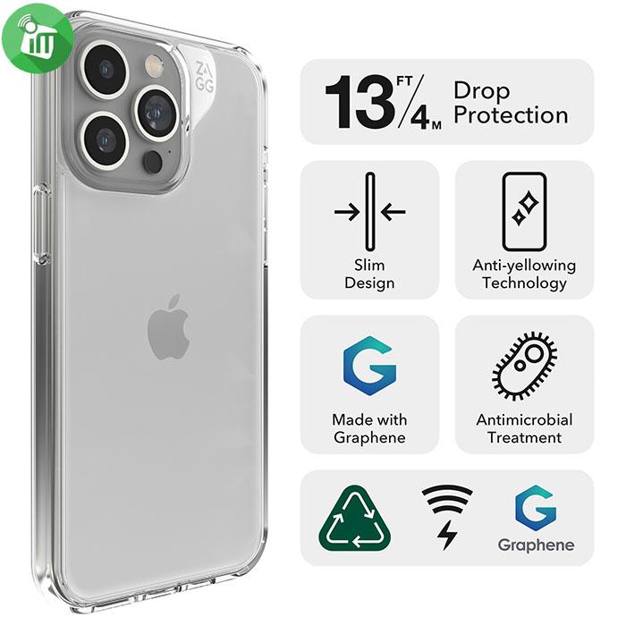 Zagg Crystal Palace Case iPhone 15 Pro