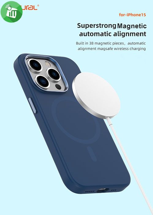 mutural Pure Series Magnetic Hard Case iPhone 15 Pro Max