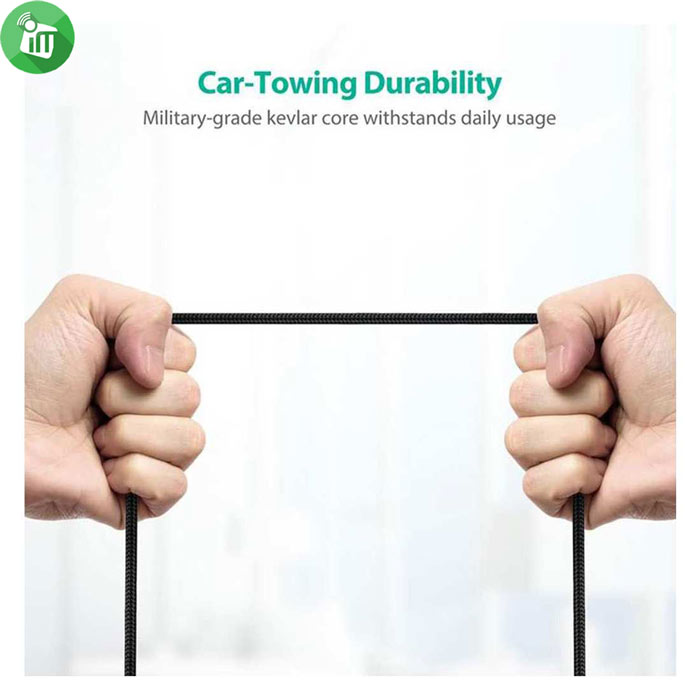 RAVPower RP-CB016 USB-A to Micro Kevlar Braided Cable (0.9m/3ft)