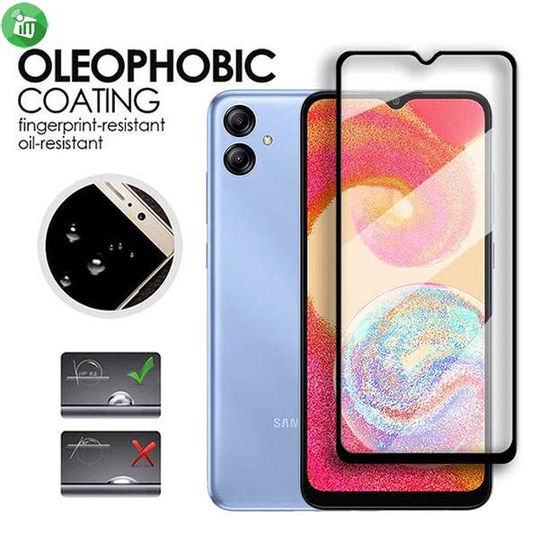 Vmax Screen Protector 2.5D Full Glue Full cover Tempered Glass For Samsung Galaxy A04e