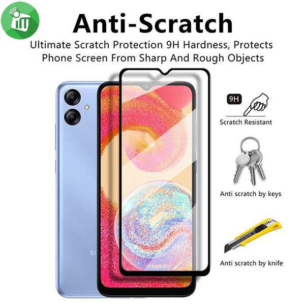 Vmax Screen Protector 2.5D Full Glue Full cover Tempered Glass For Samsung Galaxy A04e