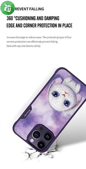 Nimmy Big Eyes Cute Pets Series Hard Case For iPhone 15 Pro Max 