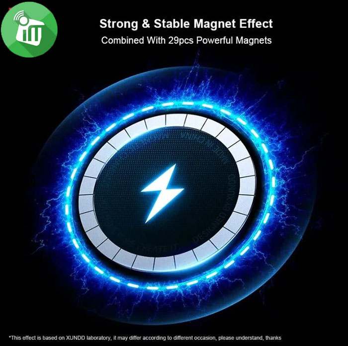 Xundd Beatle MagSafe Holder Series Lens Protection Case For iPhone 15 Plus