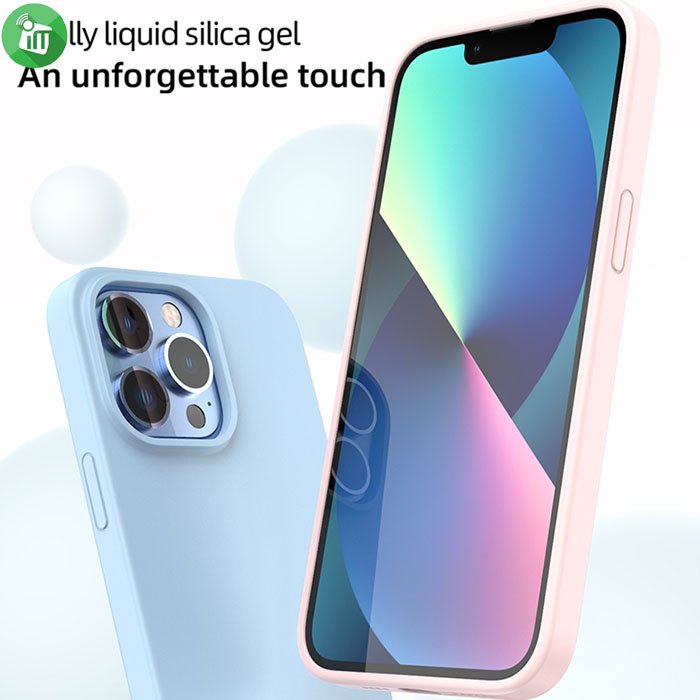 mutural Liquid Silicone Case For iPhone 15 Pro