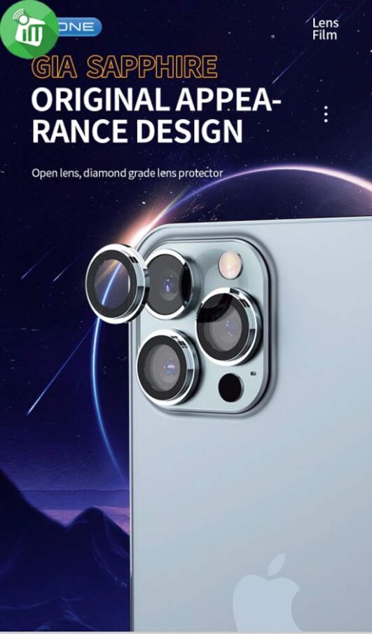 X.One Camera Armor Pro iPhone 14 Pro14 Pro Max GIA Certified Sapphire Lens Protector
