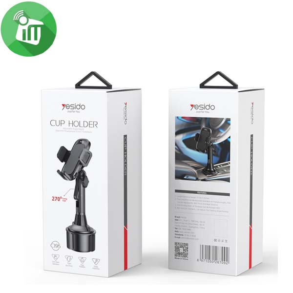 Yesido C195 360 Degrees Rotating Cup Car Holder
