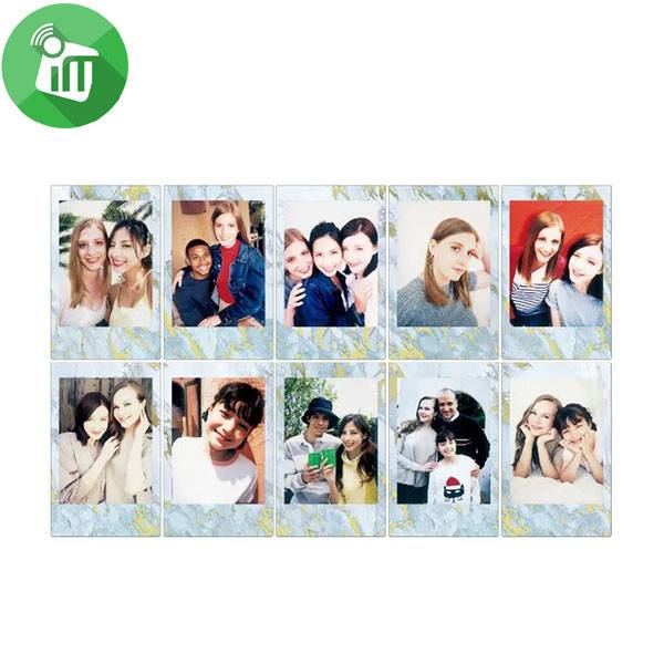 Fujifilm Instax Mini Blue Marble Film Single Pack