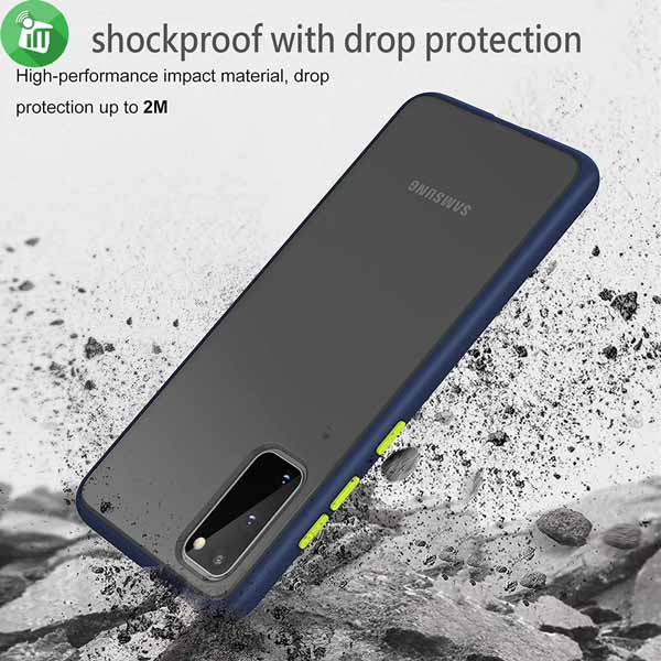 Hybrid Matte Hard Case Samsung Galaxy S20