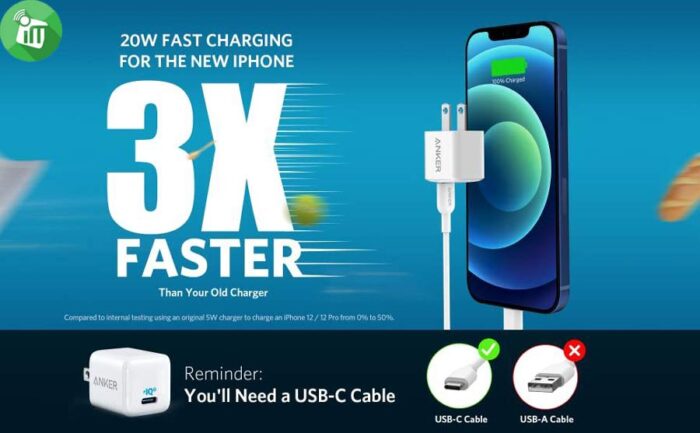 Anker A2633 PowerPort III Nano 20W PIQ 3.0 USB-C Wall Charger (US)