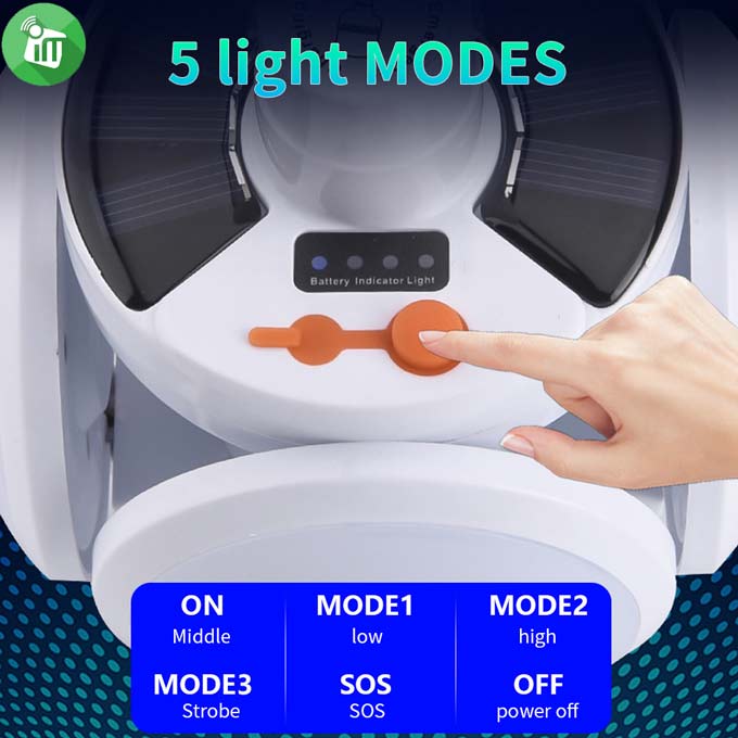 Solar Emergency Charging Lamp 2029